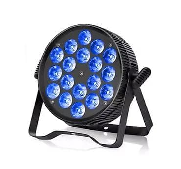 led projektorlar: PM LIGHTING PB418 səhnə işıqlandırma proyektoru - 18 LED mənbə: yüksək — 1