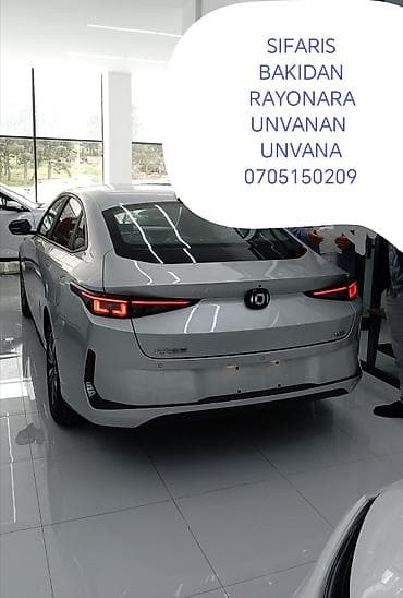 Chang’an sedan – arxa hissədən tam LED işıqlar, uzanan işıq zolağı