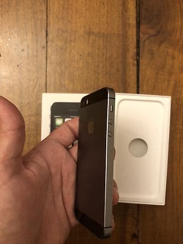IPhone 5s, 16 GB, Space Gray, Barmaq izi — 4