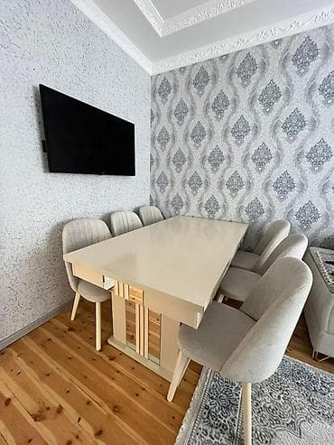 stol nədir: Masa dəsti satılır 550₼. Alınıb istifadə olunmayıb. Qiymət — 1