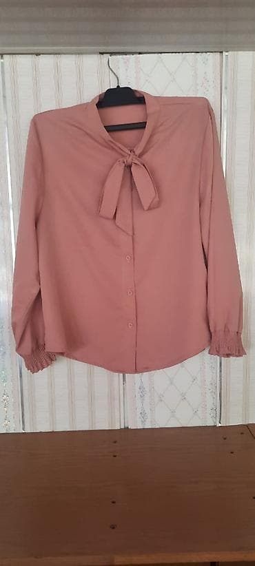 qadın koftaları: Zərif qadın koftası – pudra/terra-kotta rəngində, uzunqol. - Material — 1
