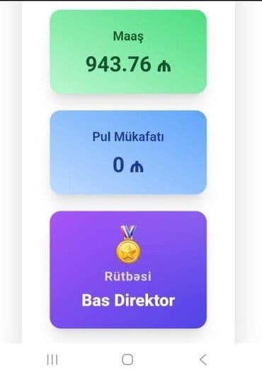 Xanimlarimiz maawi ve pul mukafati bonus sizlerde calisib qazana — 1