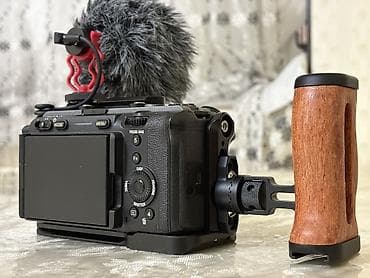 kamera desti: Sony Cinema Line FX30 video çəkiliş dəsti 2 original baterka, Dəmir — 3