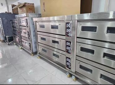 turk sobası: Çörək, Şirniyyət üçün, Pizza, Elektrik, 3 mərtəbəli — 1