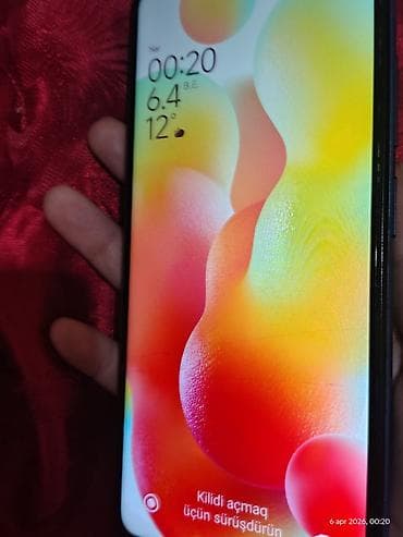 islenmis redmi: Redmi 12C, 128 GB, rəng - Mavi, Barmaq izi — 5