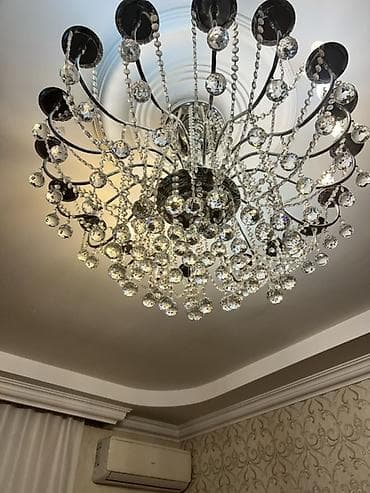 Ev və bağ: Çılçıraq, 10 və daha çox lampa, Metal — 3
