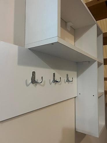 ağ şkaf: Вешалка с полками Letta Votan 78x16x101см — 3