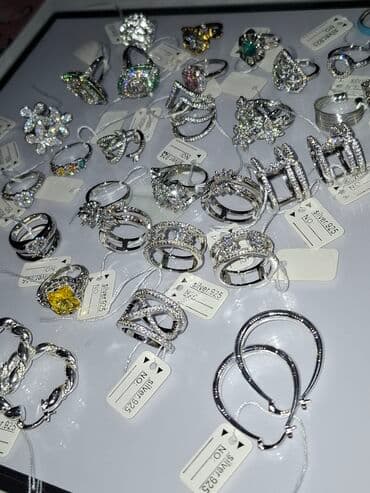 gümüş kişi üzükleri: Üzük, Gümüş, Qaşsız — 3