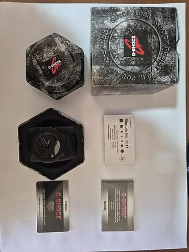 spartivni destleri kişi: Qol saatı, G-Shock, rəng - Qara — 5