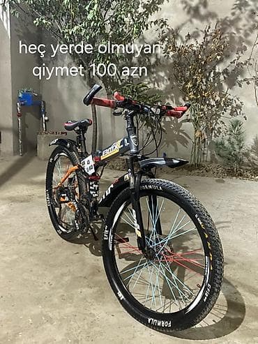 velosibet 26: BMX tipli dağ velosipedi - Çərçivə: möhkəm metal, BMX dizaynlı - — 1