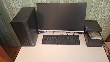 1 tb hard disk: HP stolüstü kompüter dəsti Tərkib: - HP sistem bloku (ön paneldə USB — 1