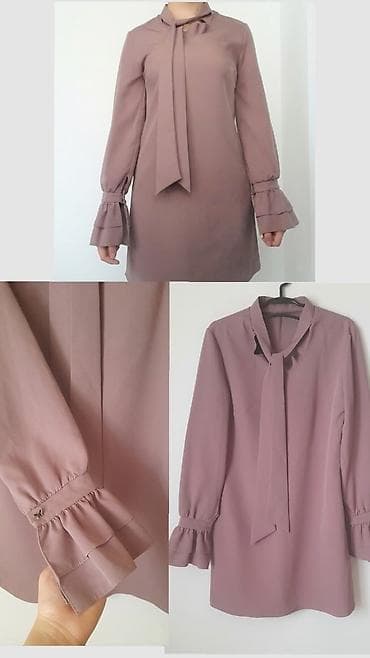 2023 paltar modelleri: Qadın geyim və aksesuar dəsti - Don 1: Pudra çalarda mini model — 3