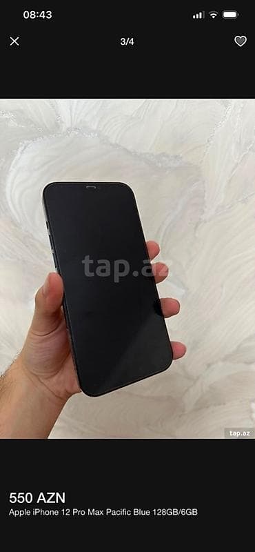 redmi note 12 s: IPhone 12 Pro Max, 128 GB, Pacific Blue — 2