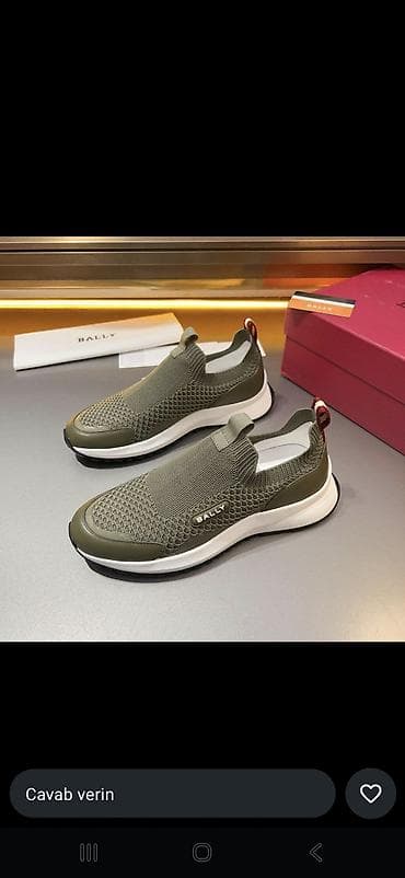 Bally kişi ayaqqabıları – müxtəlif modellər - Slip-on idman — 1
