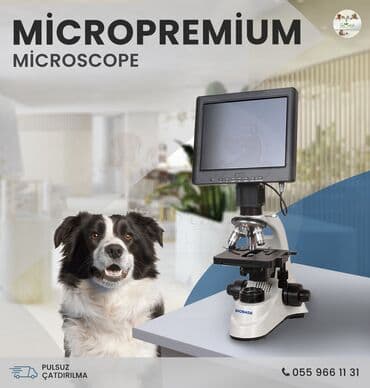 sederek tibbi avadanlıqlar: Motorlu trinokulyar mikroskop — 1