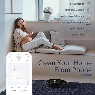 Elektronika: Tozsoran Kyvol Cybovac S31 Robot Vacuum Mop Ağıllı tozsoran 🤖 — 8