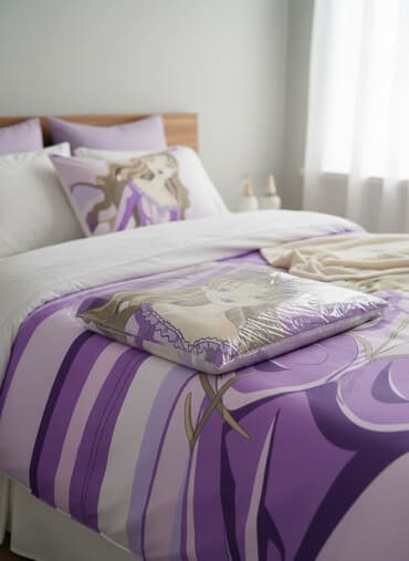 Döşəklər: Yeni Uşaqlar üçün Bir nəfərlik 4 fəsil Pambıq Pastel dəsti, Ünvandan götürmə — 2