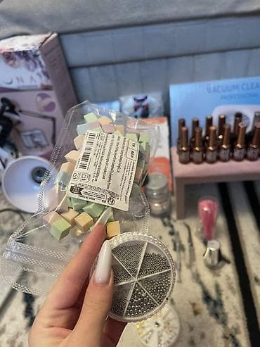 Bədənə qulluq: Dırnaq üçün gel lak, İşlənmiş, Pulsuz çatdırılma — 4