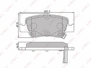 byd disk teker: Arxa, Toyota COROLLA, Orijinal, Yeni — 2