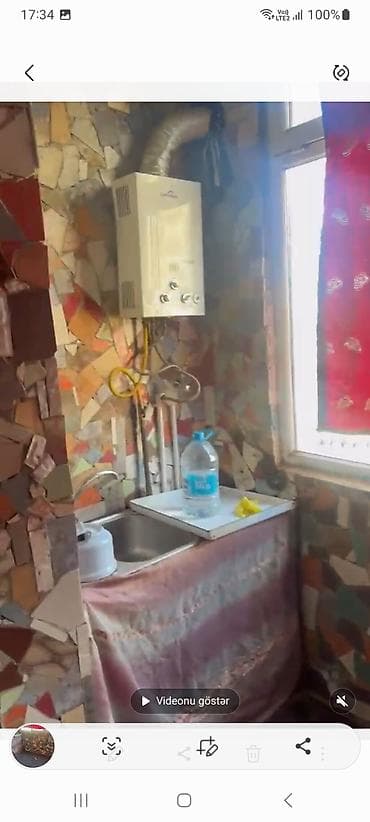 kiraye ayliq ev: Kirayə: 2 otaqlı həyət evi (mebellə) - 2 ayrı yataq otağı: birində — 6