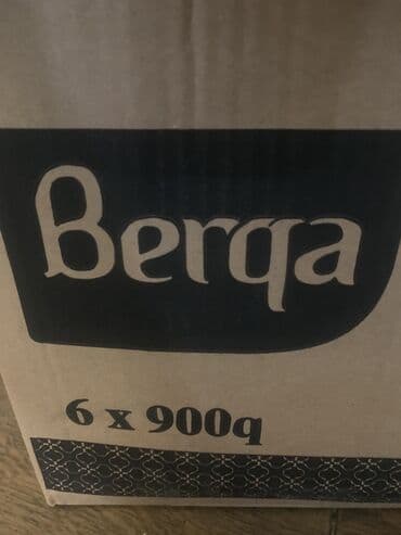 inək südü: Berqa markalı, 6 ədəd 900 qramlıq qablarda olan məhsul. Bu, çoxsaylı — 1