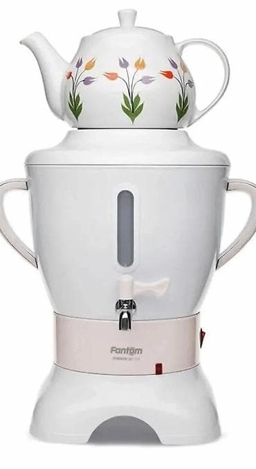 Fantom SM 3002 avtomatik semaver - Su qazanı: 5 litr həcm - Demlik — 3