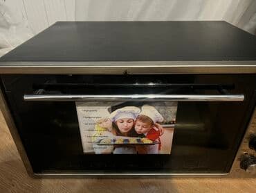 soba listi: Духовка Sencor, Электрическая, цвет - Черный, Отдельностоящая, Б/у — 1