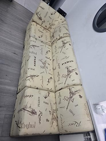 ofis divanı: Künc divan, Açılmayan, Bazasız, Parça — 3