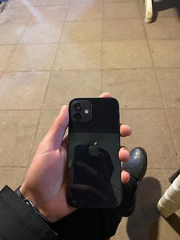 iphone 13 pro ucuz: IPhone 12, 64 GB, Qara, Simsiz şarj — 2