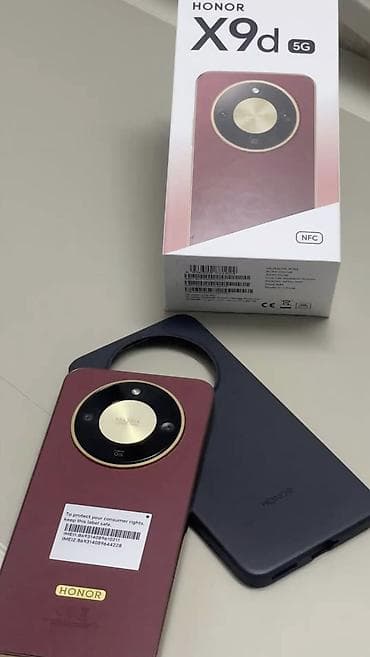 honor 8x: Honor X9d, 256 GB, rəng - Qırmızı, Sensor — 5