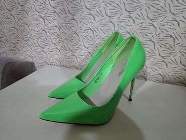 Çəkmələr: Tuflilər, Ölçü: 38, rəng - Yaşıl, Yeni — 2