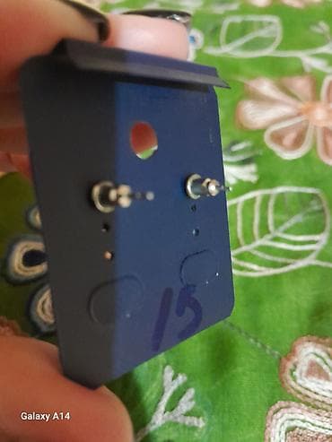 gumus sep: Zəncirli asma sırğalar – dördyarpaq (trefoil) formalı daşlı dizayn - — 2