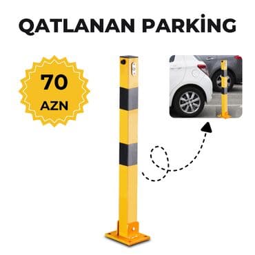 Qatlanan Açarlı Parking Hündürlüyü 60sm Eni 14.5, Uzunluğu 11.5sm