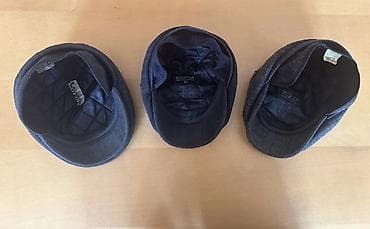 Bentley: Kişi papaqları – 3 modeldən ibarət dəst - Klassik düz kasket (solda) — 4