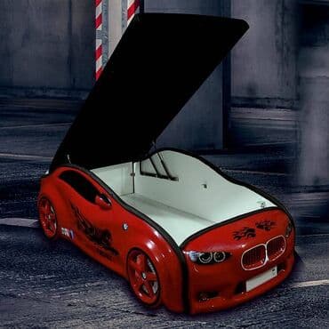 3d светильник: Новый, Готовый, Кровать-машина, С матрасом — 3