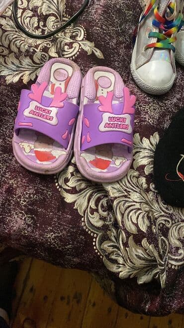 детские спортивные туфли: Uşaq ayaqqabıları dəsti 1) Qara trikotaj slip-on krossovkalar - — 4