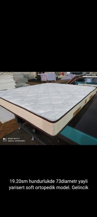 tək nəfərlik matras: Yeni, Ortopedik matras, İki nəfərlik — 1