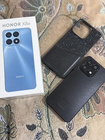 telefon 80 azn: Honor X8a, rəng - Qara — 1