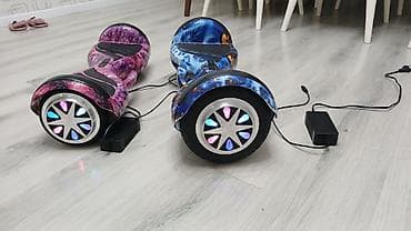 Elektrikli hoverboard skuterlər – 2 ədəd - Dizayn: Kosmos/qalaktika