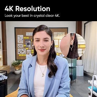 Masaüstü kompüterlər və komponentlər: Insta360 Link 4K Webcam 💠Brend: Insta360 💠Model: Link 💠Görüntü: 4K — 4