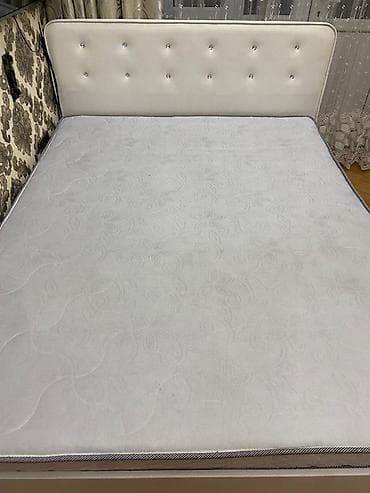 2 neferlik taxt satilir: İkinəfərlik çarpayı, Matras ilə, Siyirməsiz — 4