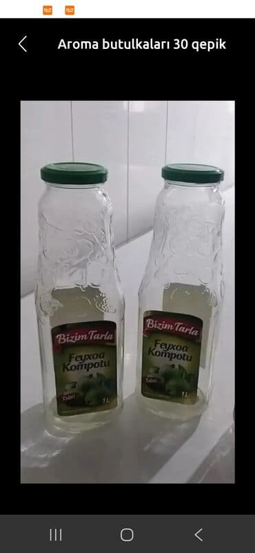 бочки для питьевой воды: Aroma butulkaları 120 ədəd var istəyən olsa bura yazsin banka balonda — 1