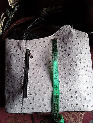 hermes cantası: Qadın çanta dəsti 1) Qara çiyin çantası - Material: mesh/delikli — 6