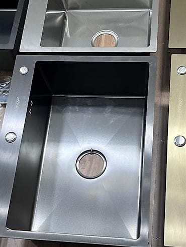 Mətbəx üçün metal lavabolar – müxtəlif ölçü və rənglər - Material — 5