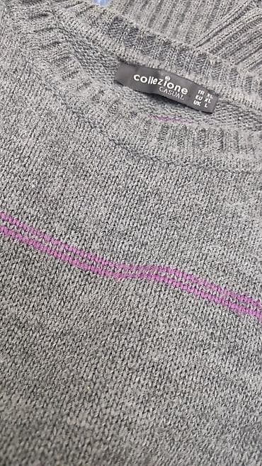 kisi kurtkalari: Sviter, XL, rəng - Boz — 2