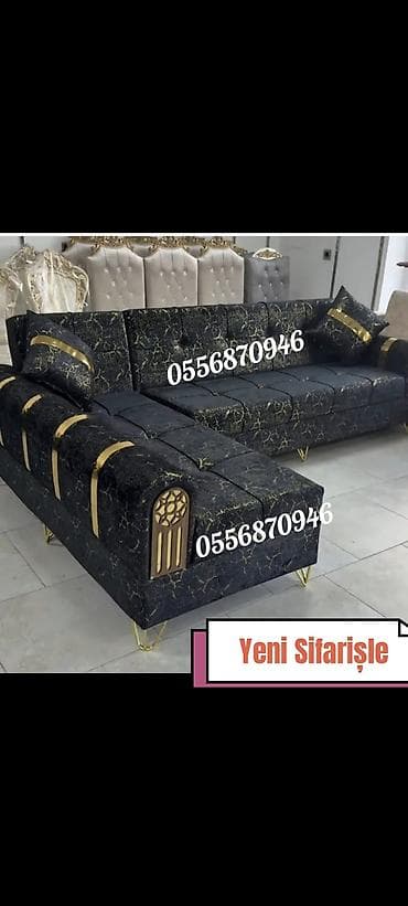 aboy ucuz: Künc divan, Qonaq otağı üçün, Parça, Bazasız, Açılan, Kitab — 7