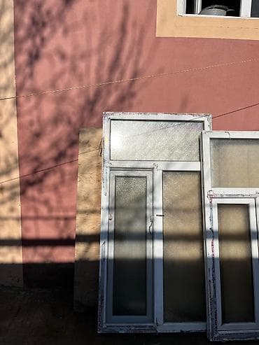 ev fasad boyalari: PVC pəncərə və qapı blokları – bir neçə ədəd dəst Xüsusiyyətlər: - Ağ — 3