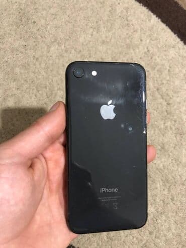 mobile legend: IPhone 8, 64 GB, Qara, Barmaq izi — 4