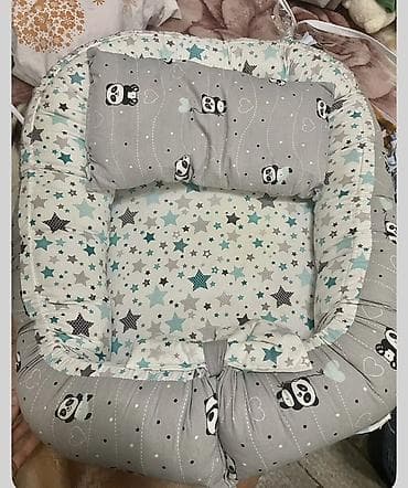 annaberry ev tekstil: Oğlan və qız üçün, Beşik, Dəst ilə, Yellənmə mexanizmsiz — 1