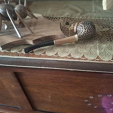 bed: Fiqur, Taxta, rəng - Qəhvəyi — 2